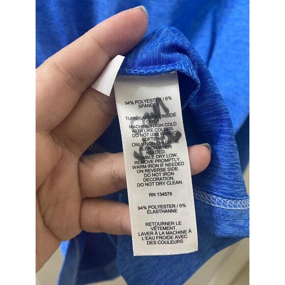 Vineyard Vines Men’s Long Sleeve Harbor Performance Graphic Tee XL Blue - Picture 5 of 10